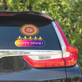 Pegatina #3. Feliz Diwali el festival de las luces de la In