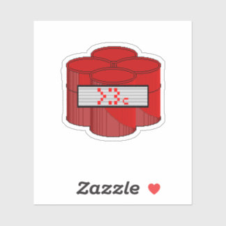 Pegatina >:3c explosivos