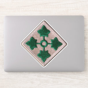 Pegatina 4ª División de Infantería INF Fort Carson Conto