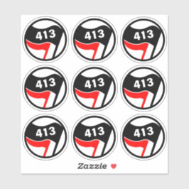Pegatina 413 Antifascist Sticker Pack