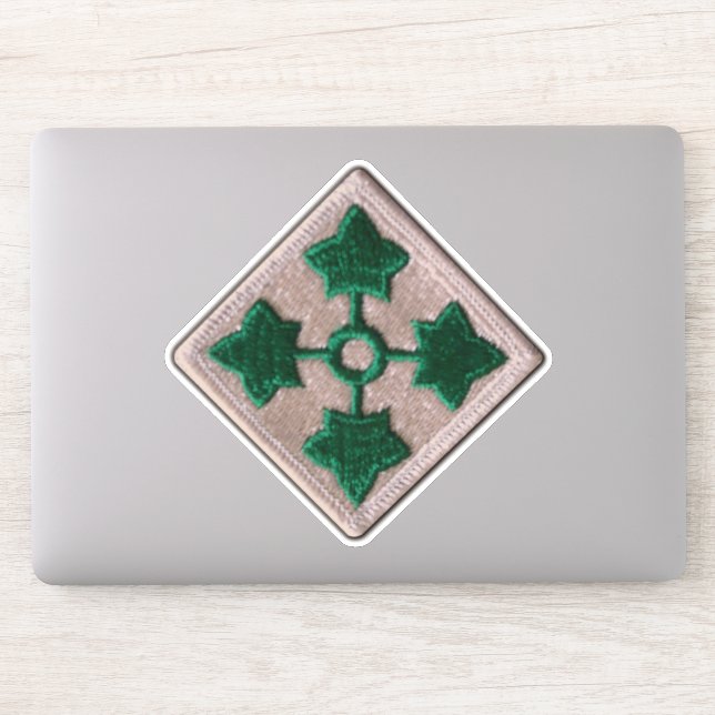 Pegatina 4.ª División de Infantería INF Fort Carson Contour (Ordenador)