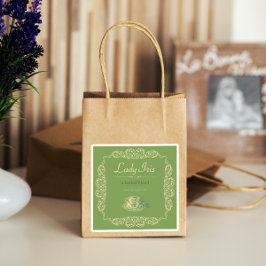 Pegatina 4 pcs Té de hierbas personalizados de la época
