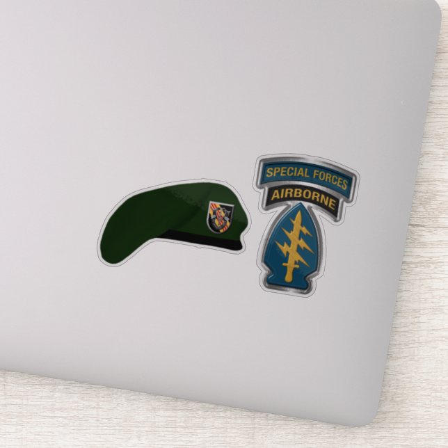 Pegatina 5.º Grupo de Fuerzas Especiales Aerotransportado (Detalle)