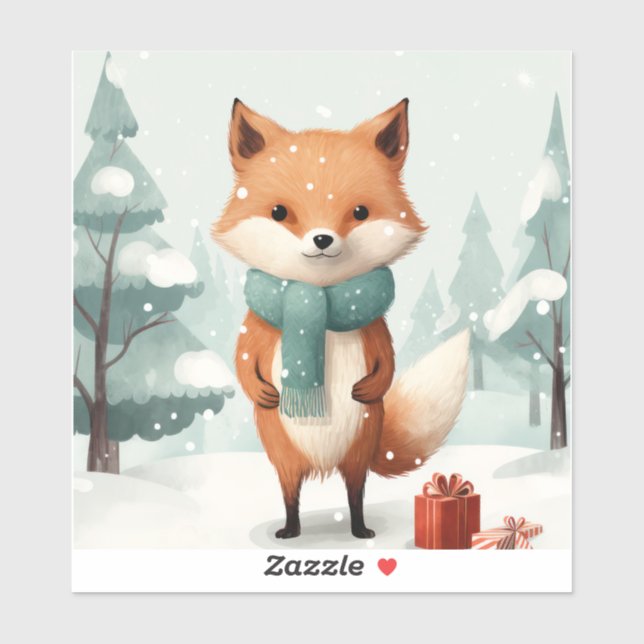 Pegatina 6.ª zorra (Hoja)