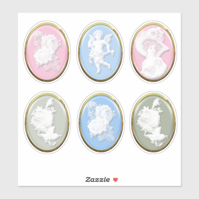 Pegatina 6 x Hermoso Scrapbooking Regalos de fabricación de (Hoja)