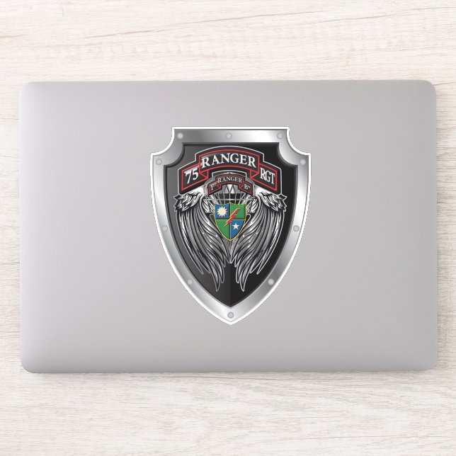 Pegatina 75.º Regimiento De Guardianes Primera Batalla "Los (Ordenador)