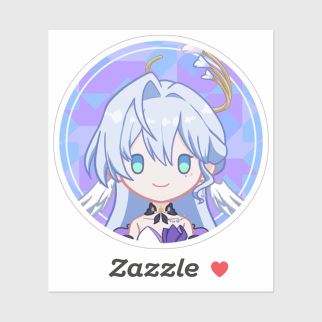 Pegatina 7.º burra (Hoja)