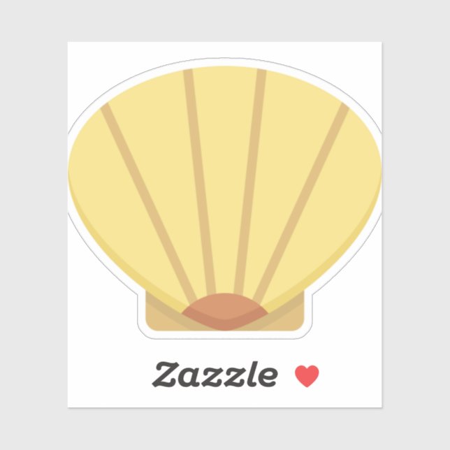 Pegatina 7.º concha (Hoja)