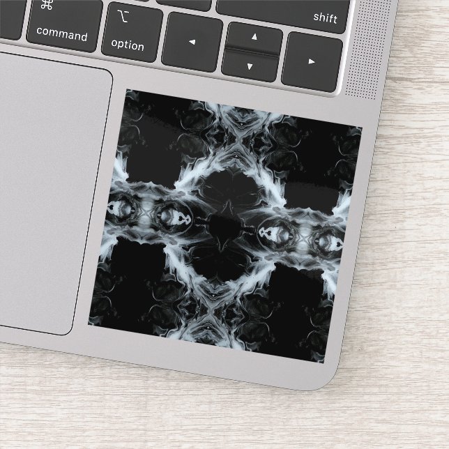 Pegatina 7 Deadly Sins and 7 Contrary Virtues Abstract Art (Detalle)