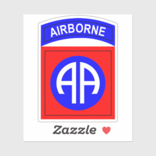 Pegatina 82.º Parche Airborne All American