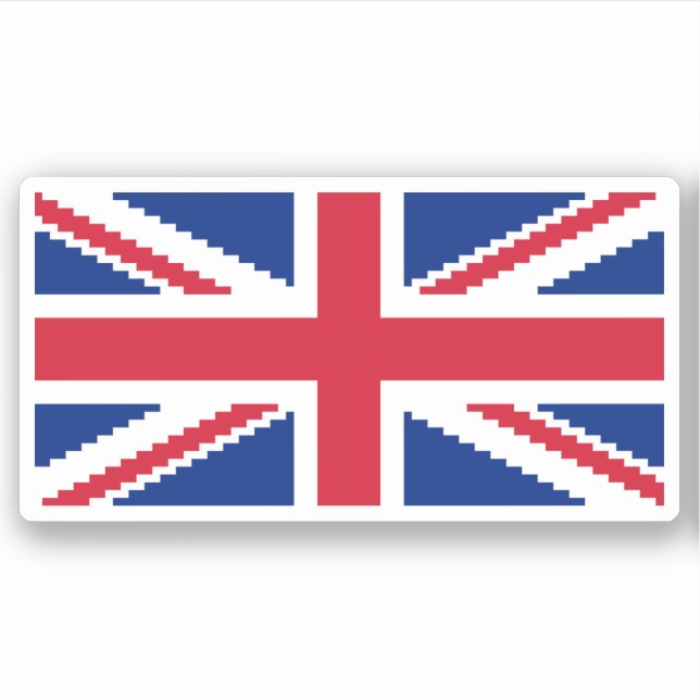 Pegatina 8 bits Union Pixel Jack (Anverso)