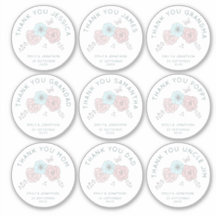 9 Nombre Individual Pequeño Gracias Boda De Flores