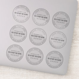 Pegatina 9 Personalizado Manejo De Pequeña Empresa Transpar