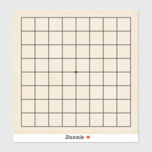 Pegatina 9x9 Goban para puzzles y Personalizable de juegos