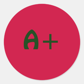 Pegatina A+