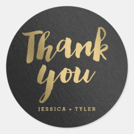 Pegatina a favor de la boda de la promesa brillant