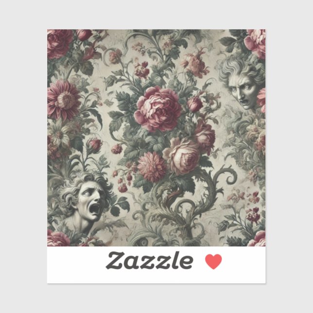 Pegatina 🌹 A Hollow Inheritance – Gothic Victorian (Hoja)