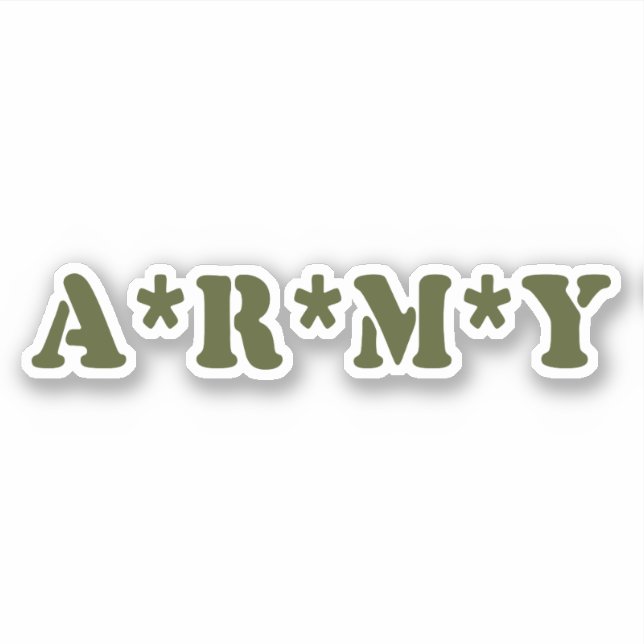PEGATINA A*R*M*M (Anverso)