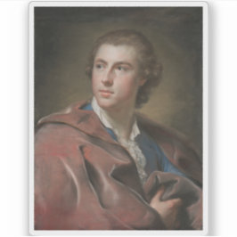 Pegatina A.R. Mengs - Retrato de William Burton Conyngham