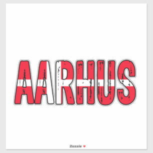 Pegatina Aarhus Dinamarca
