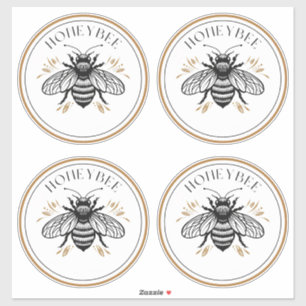 Pegatina Abeja Melífera