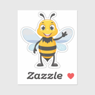 Pegatina abeja melífera europea