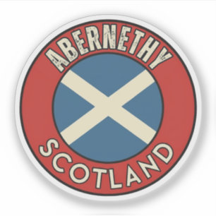 Pegatina Abernethy, Escocia