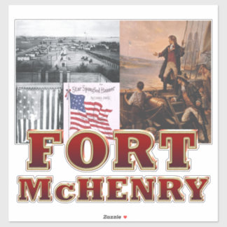 Pegatina ABH Fort McHenry