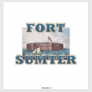 Pegatina ABH Fort Sumter