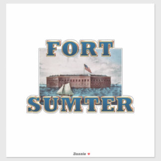 Pegatina ABH Fort Sumter