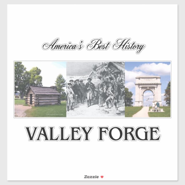 Pegatina ABH Valley Forge (Hoja)