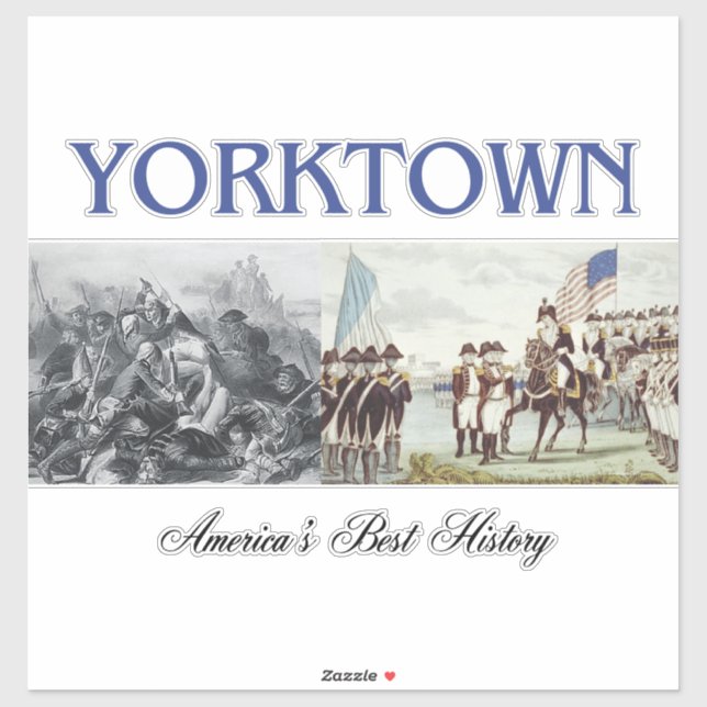 Pegatina ABH Yorktown (Hoja)