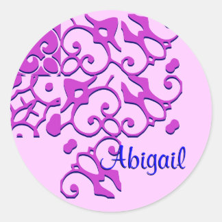 Pegatina Abigail Designer Name II