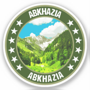 Pegatina Abkhasia