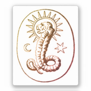 Pegatina Abraxas - Demiurgo