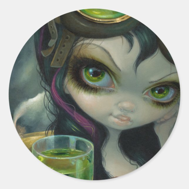 pegatina "Absinthe Goggles" (Anverso)