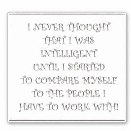 Pegatina Absolutamente Verdadero