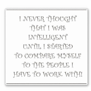 Pegatina Absolutamente Verdadero