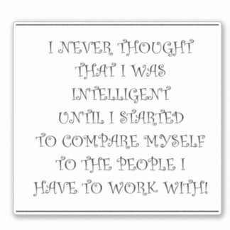 Pegatina Absolutamente Verdadero