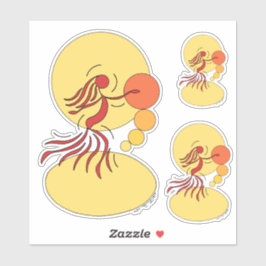 Pegatina Abstract Dancer