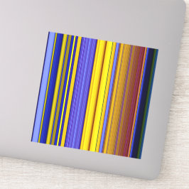 Pegatina Abstract Stripes Design 1