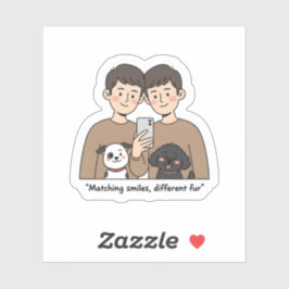 Pegatina Abundant Love: The Prosperity Paws Collection 