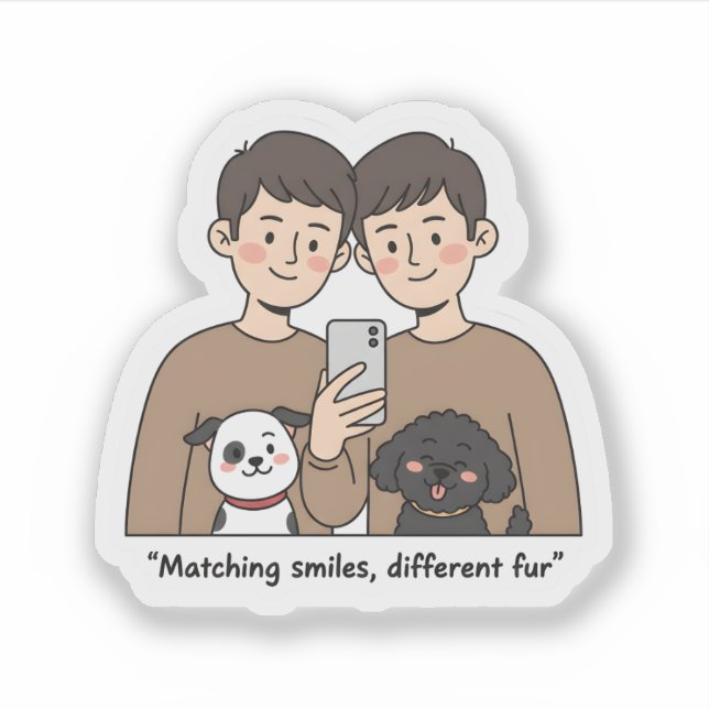 Pegatina Abundant Love: The Prosperity Paws Collection  (Anverso)