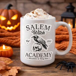 Pegatina Academia de Brujas de Salem Halloween Recortado a 