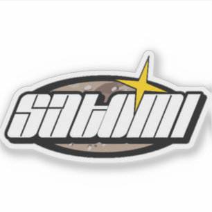 Pegatina acción de moto satomi