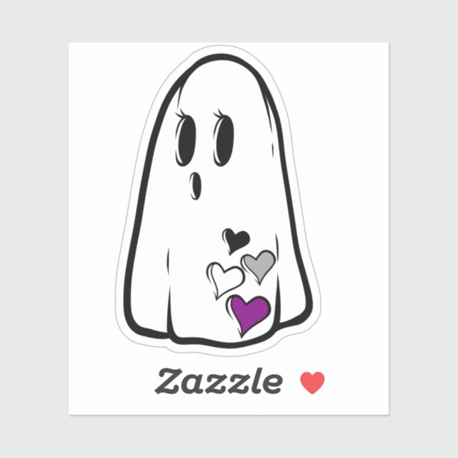 Pegatina Ace Pride Ghost (Hoja)