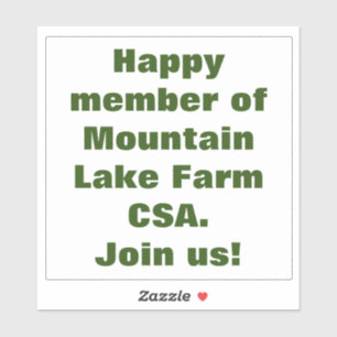 Pegatina Aclavamiento de vinilo blanco extraíble, letras ve