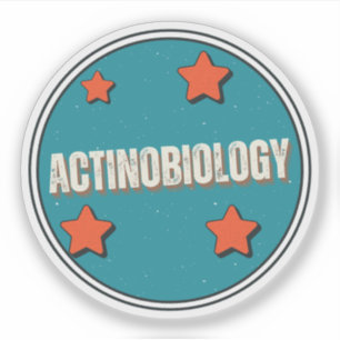 Pegatina Actinobiología