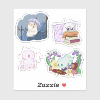 Pegatina Actividades fantasma