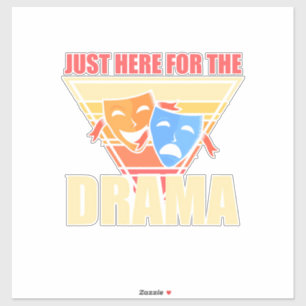 Pegatina Actor Acá Por El Drama